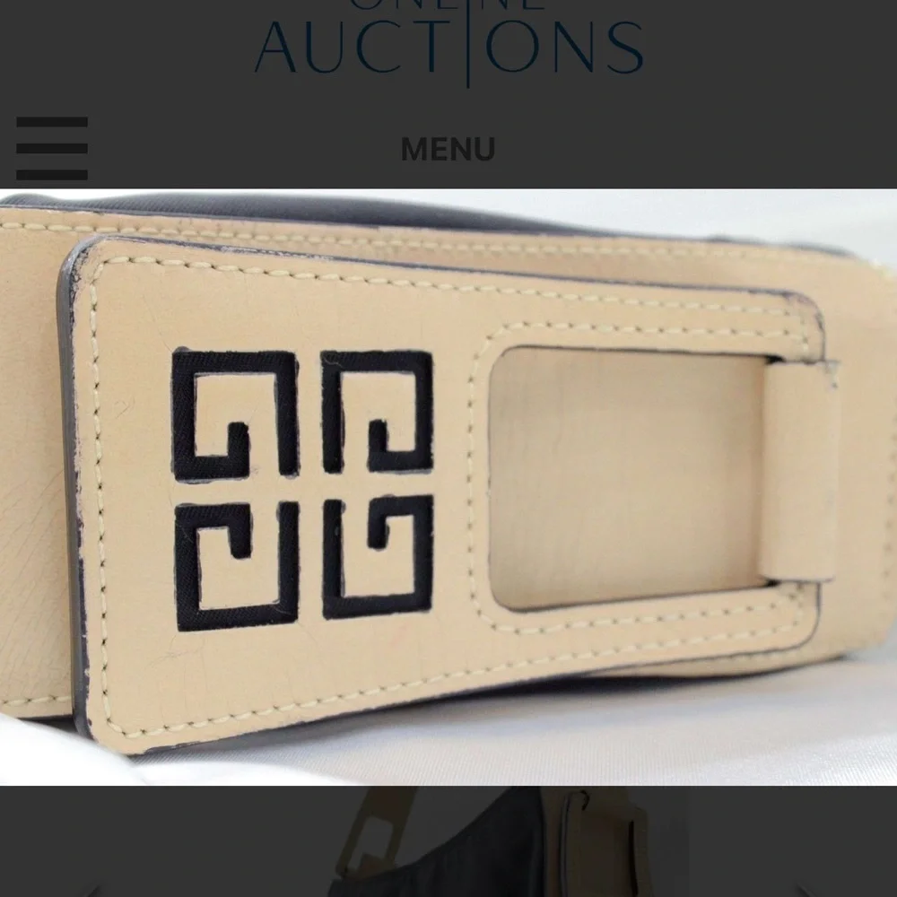 Givenchy Chic Black and Tan Women's Shoulder Bag